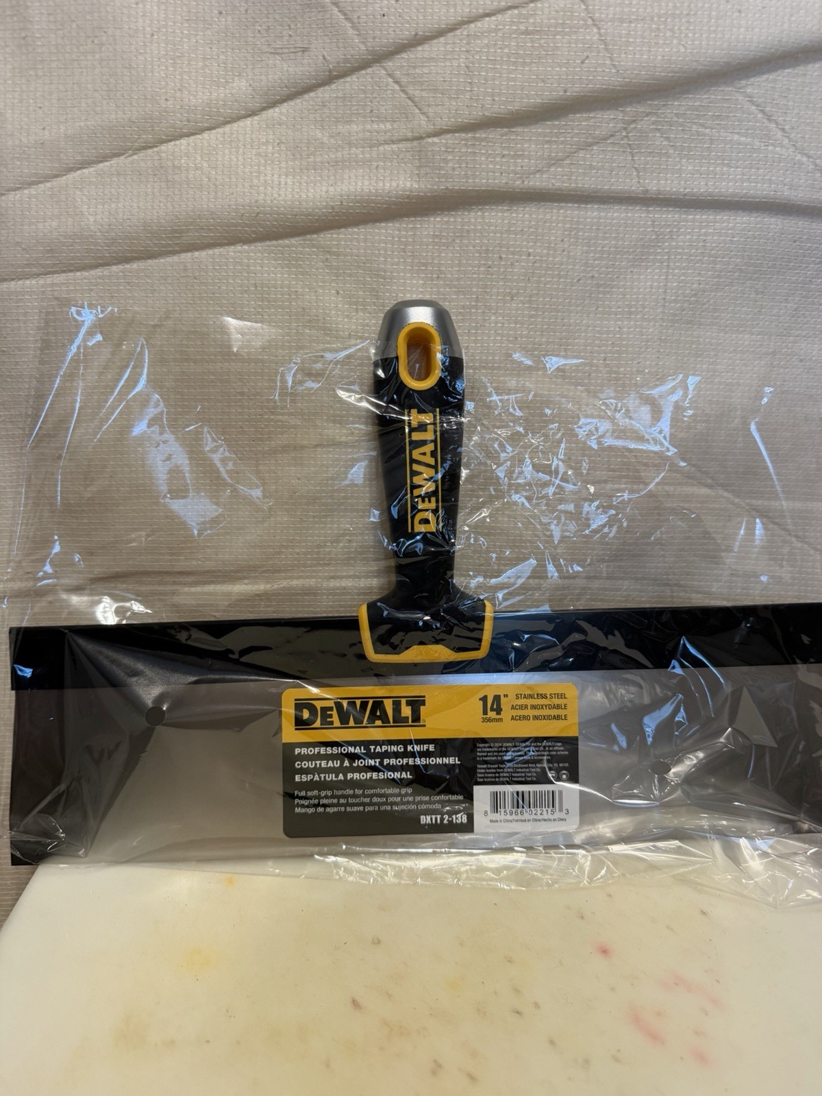 DEWALT 14 in Stainless Steel Professional Taping Knife DXTT 2-138
