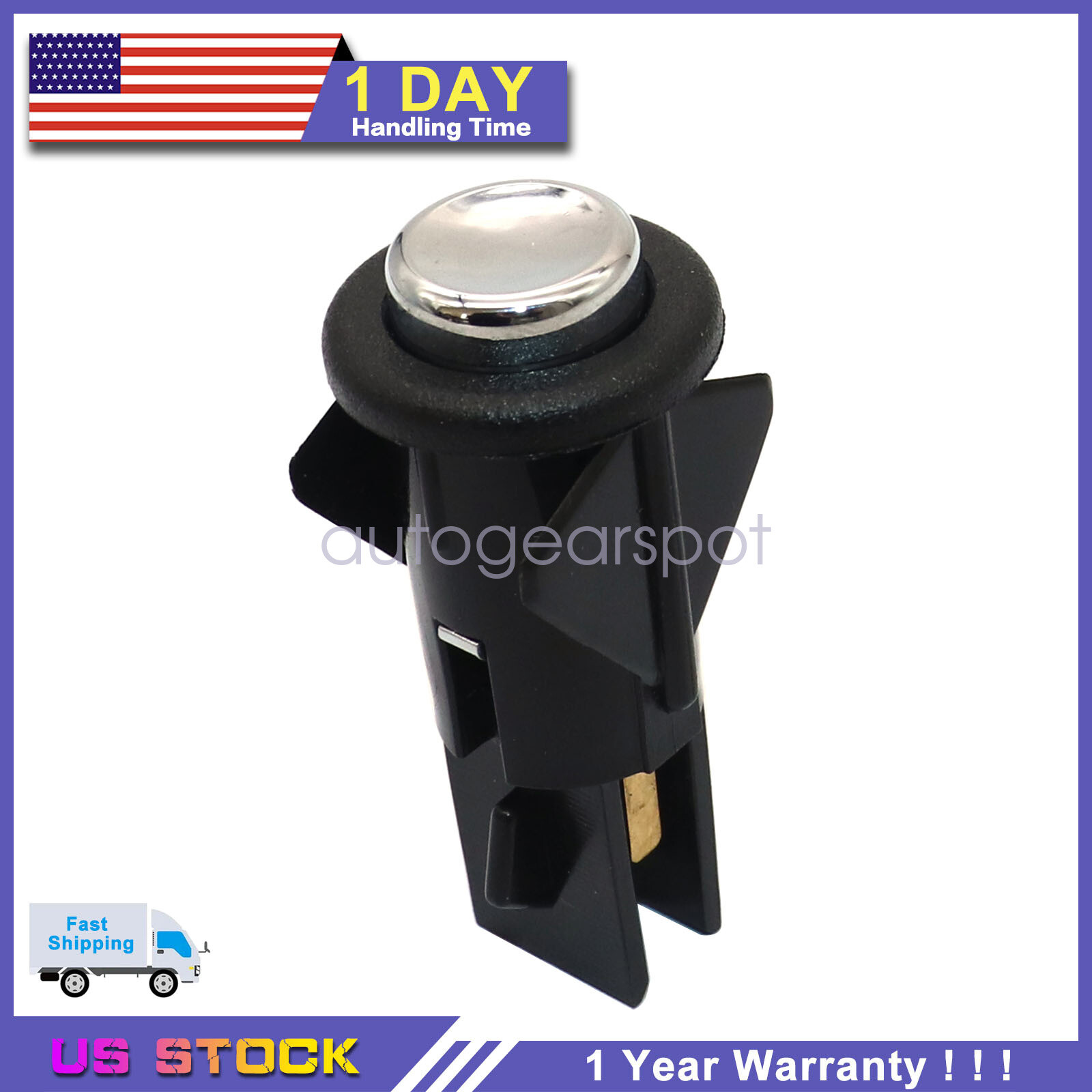 Fuel Door Release Switch For Lincoln Mark VIII 1993 1994 1995 1996 1997 1998