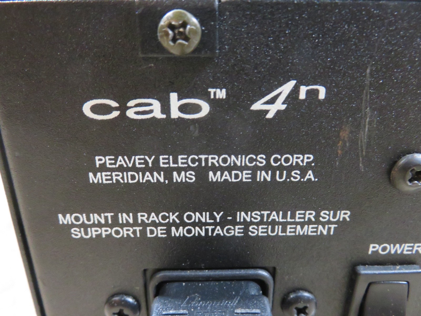 Peavey MediaMatrix Cobranet audioBridge CAB 4N-CM2