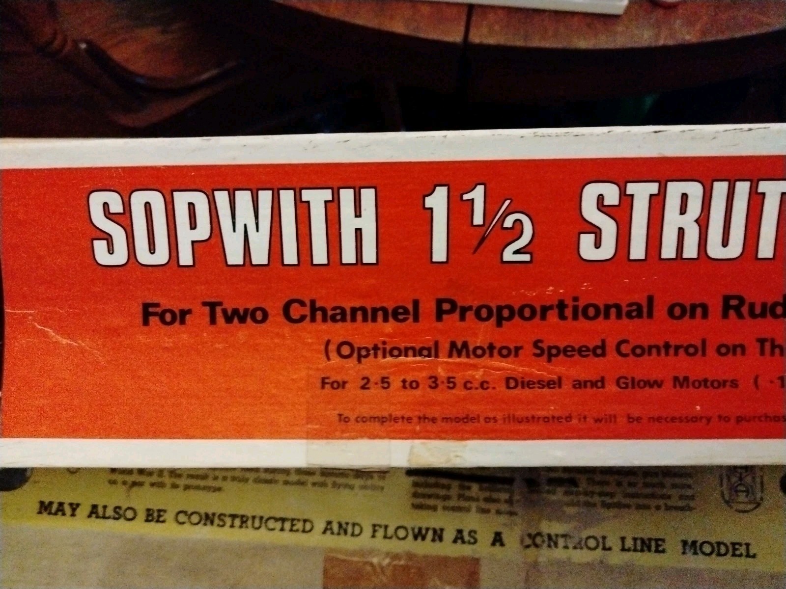Sopwith - Balsa RC Airplane Kit