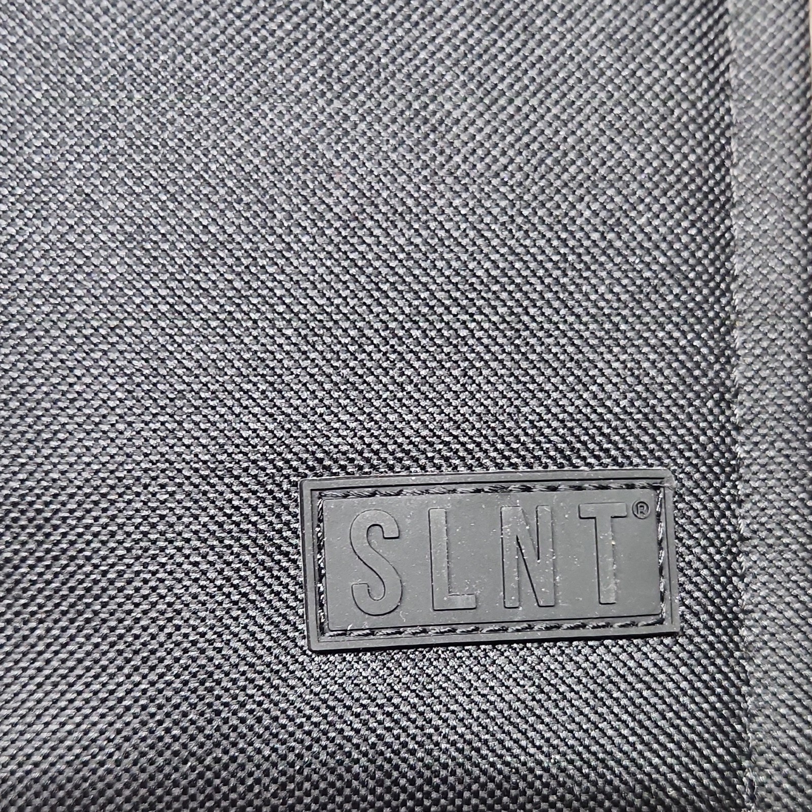 SLNT Black Nylon Sleeve Case for Universal Laptop/Device - Solid Pattern