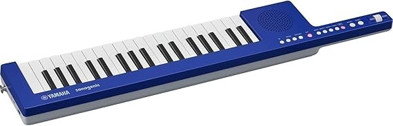 Yamaha SHS-300BU Sonogenic 37-Key Keytar Blue with Strap USB Cable