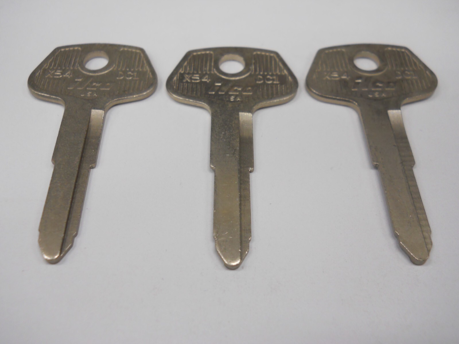 Ilco X54 Key Blank Fits JCB Polaris Phoenix DC1 Lot of 3