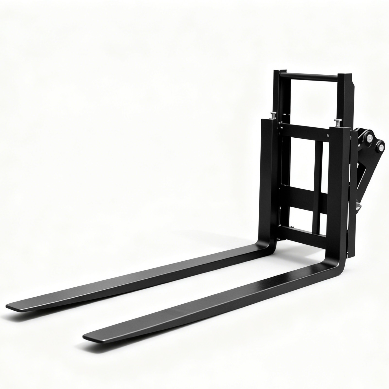 New Pallet Fork Attachment For 1-1.5Ton Mini Excavator Adjustable Stabilizer Bar