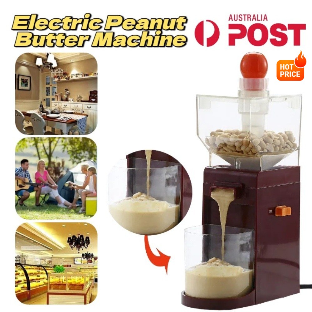 Electric Home Peanut Butter Machine Grinder Maker Grinding 500ML Household Tool