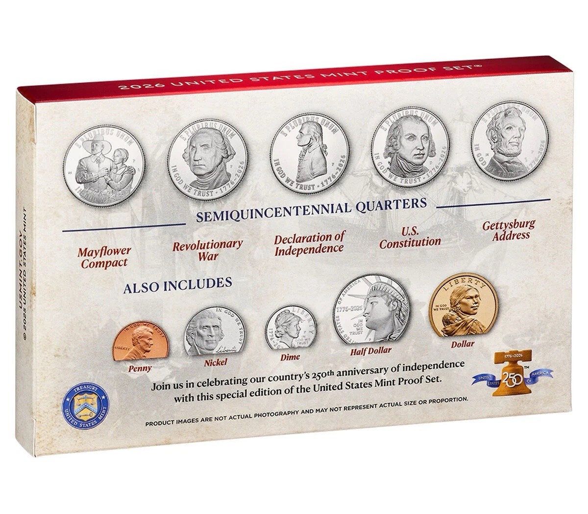 2026 S US Mint Semiquincentennial Proof Set - PRESALE!!!..