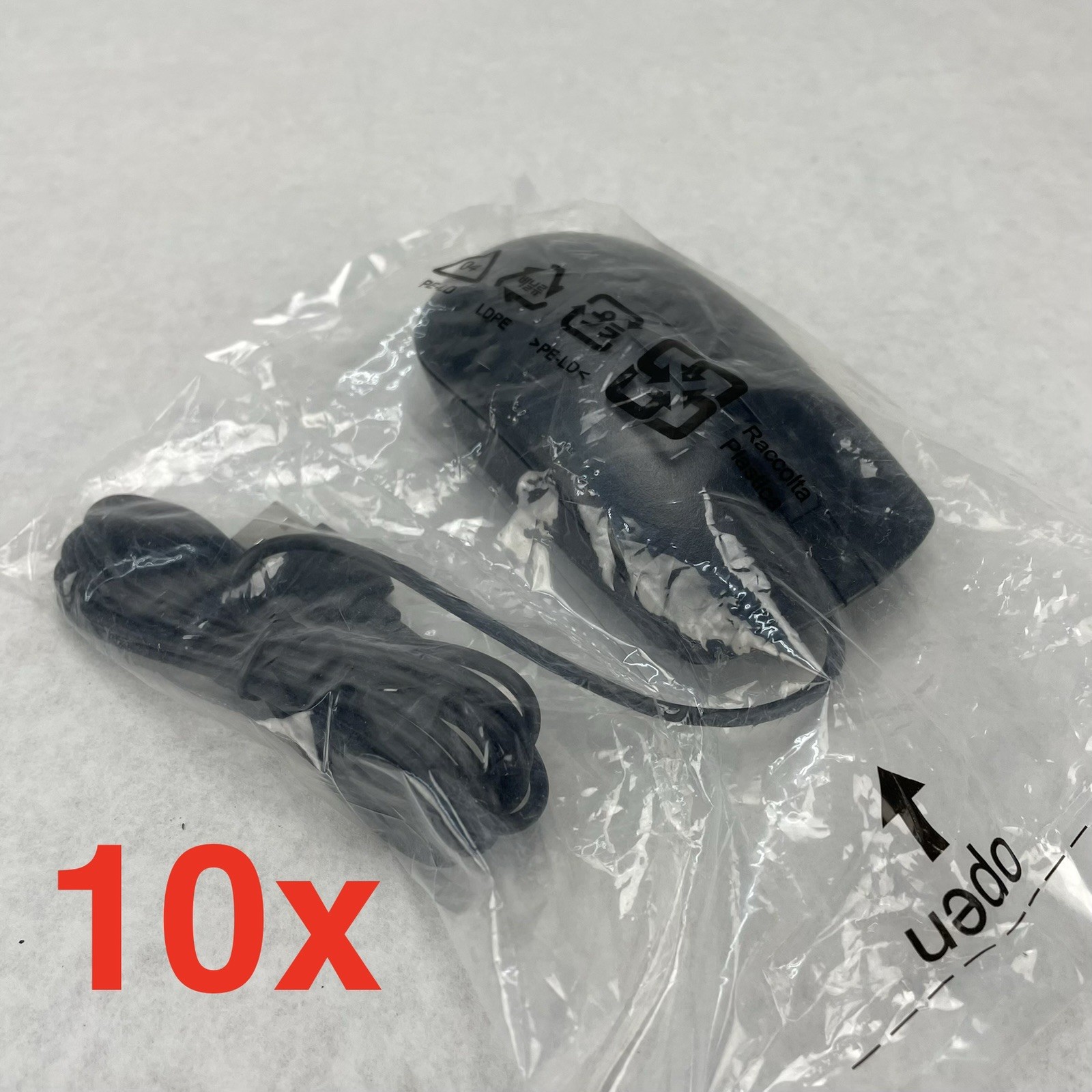 Dell Black USB Optical Mouse W/scroll Wheel CN-ODMV3P-CH400 Lot of 10