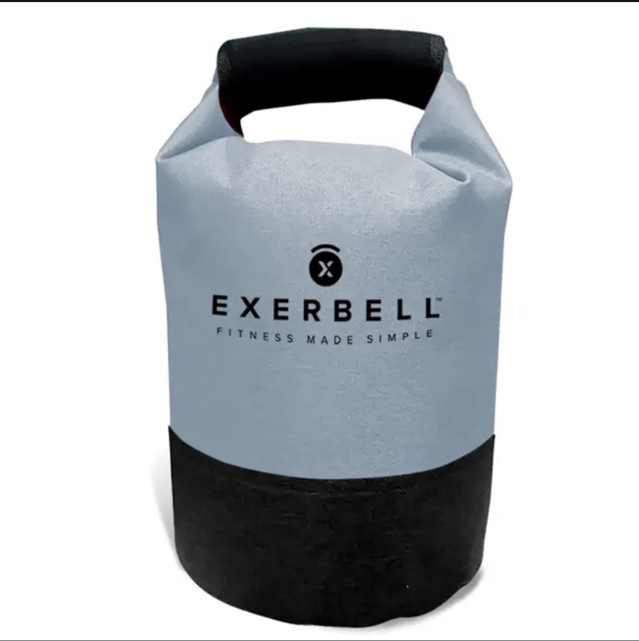 Exerbell Workout Weights – Foldable and Adjustable Kettlebell Sandbag Kettlebell