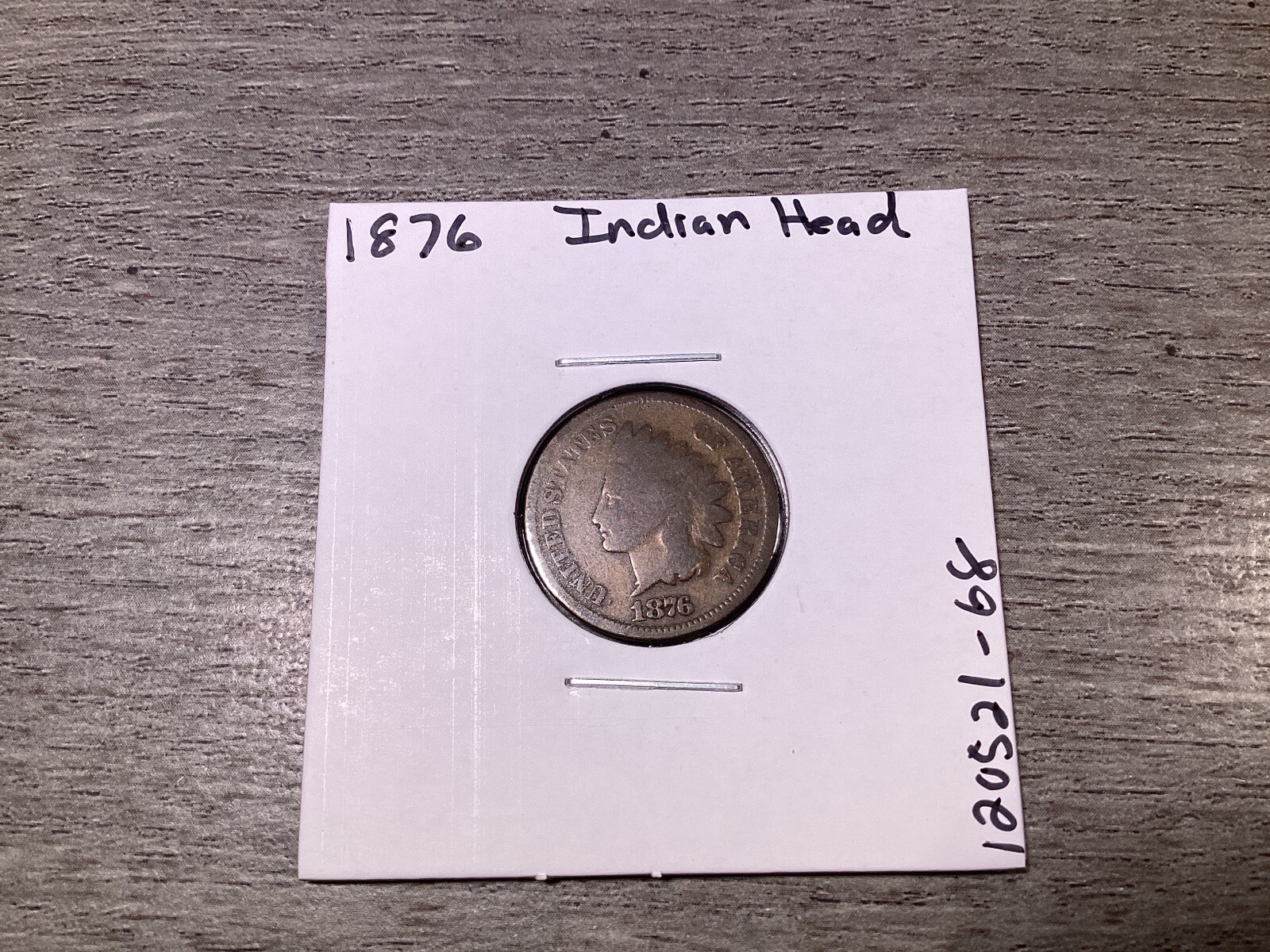 1876 Indian Head Penny Key Date  Small Cent US Copper Coin 120521 68ak