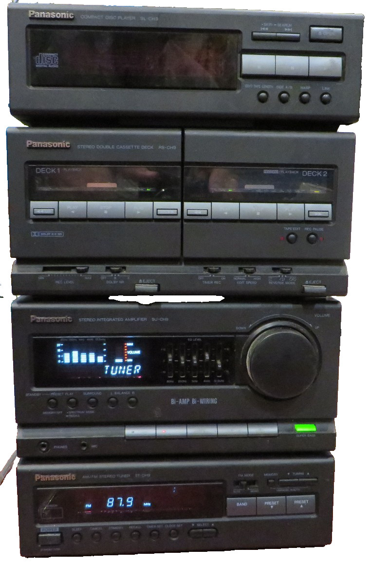 Panasonic Stereo Integrated Amplifier Tape Radio RS/SL/ST/SU-CH9 PARTS or REPAIR