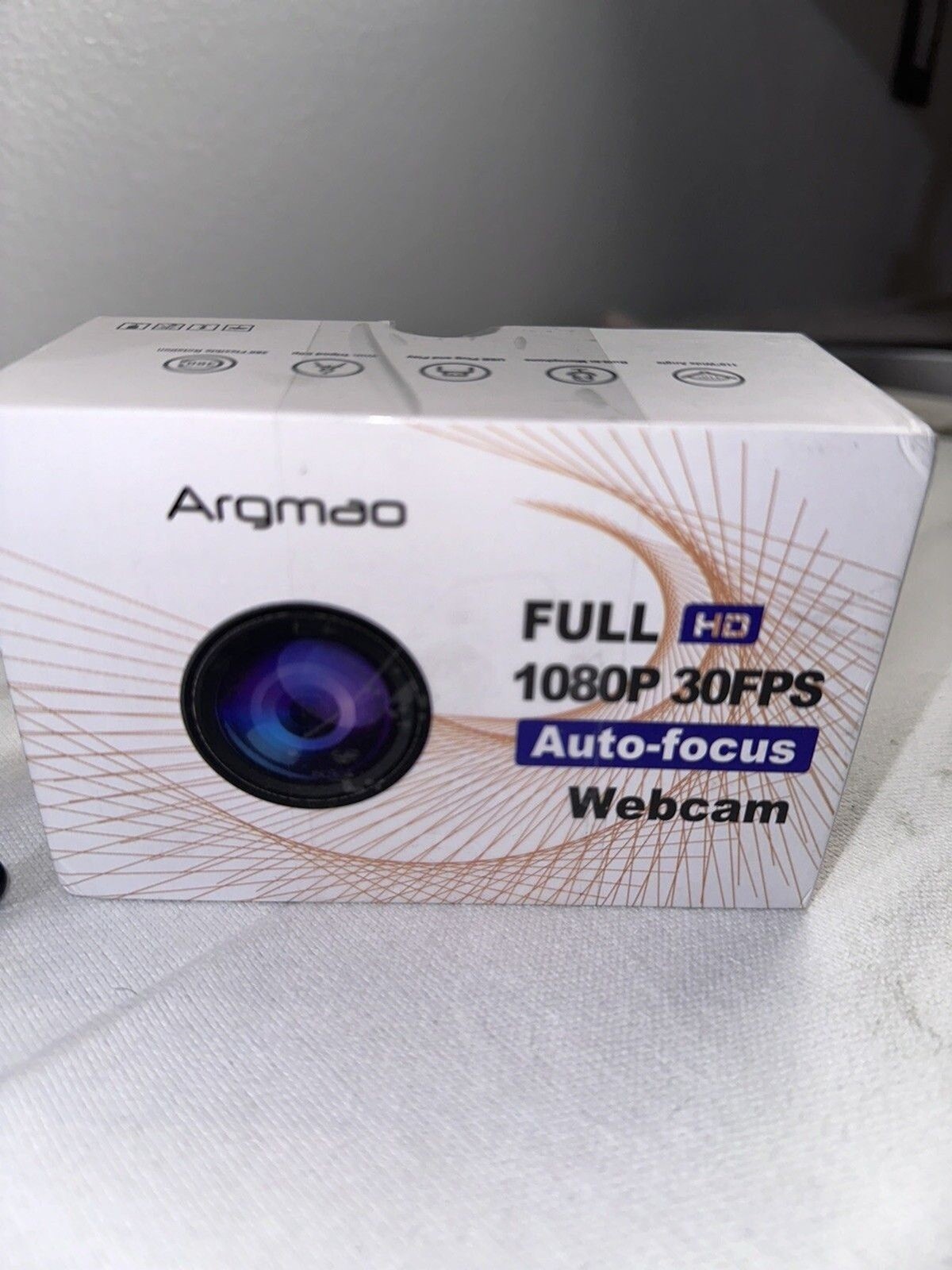 1080P HD Webcam with Microphone for Desktop, USB Computer Camera