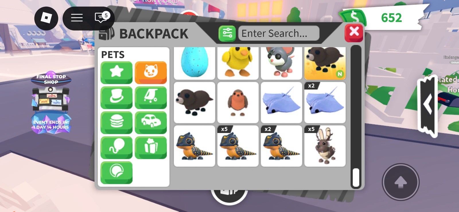 Adopt Me! Game Pets Collection