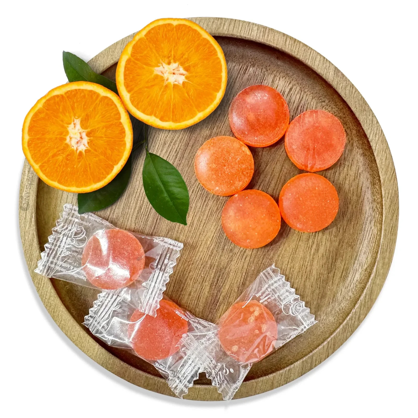Sugar Free Orange Candy – Classic Hard Boiled Candy, Fruit Flavor Sweets