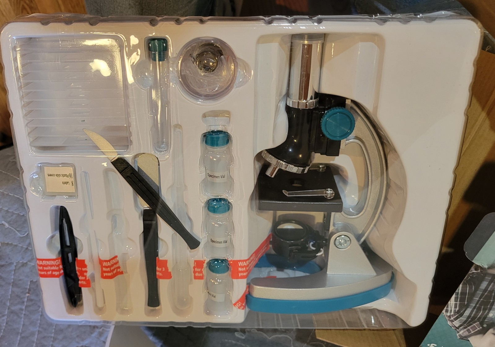 GeoSafari MicroPro Educational Insights Microscope Set 48 Pc EI-5301 New 50-600x