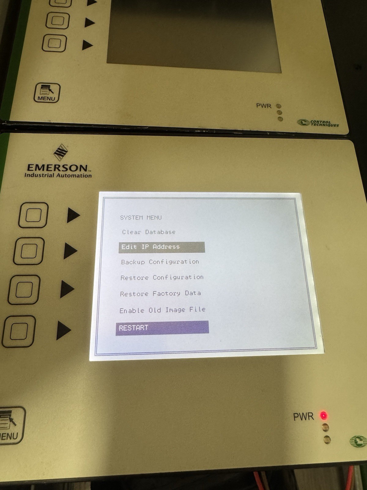 Emerson CTVUE-306A HMI Used