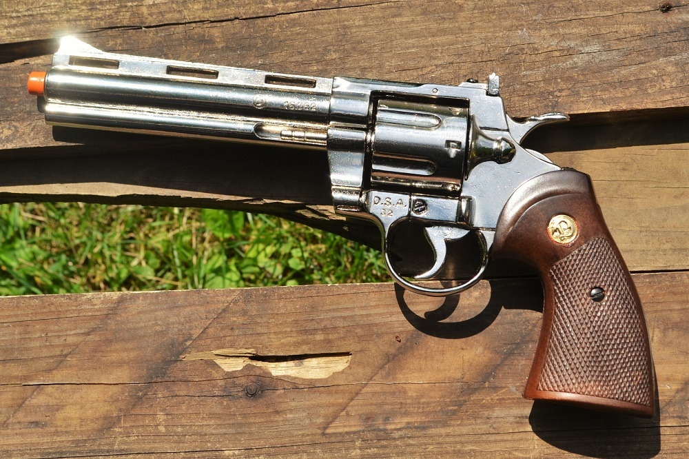 Non-Firing Replica Colt Python .357 Magnum Revolver - 357 - The Walking Dead TWD