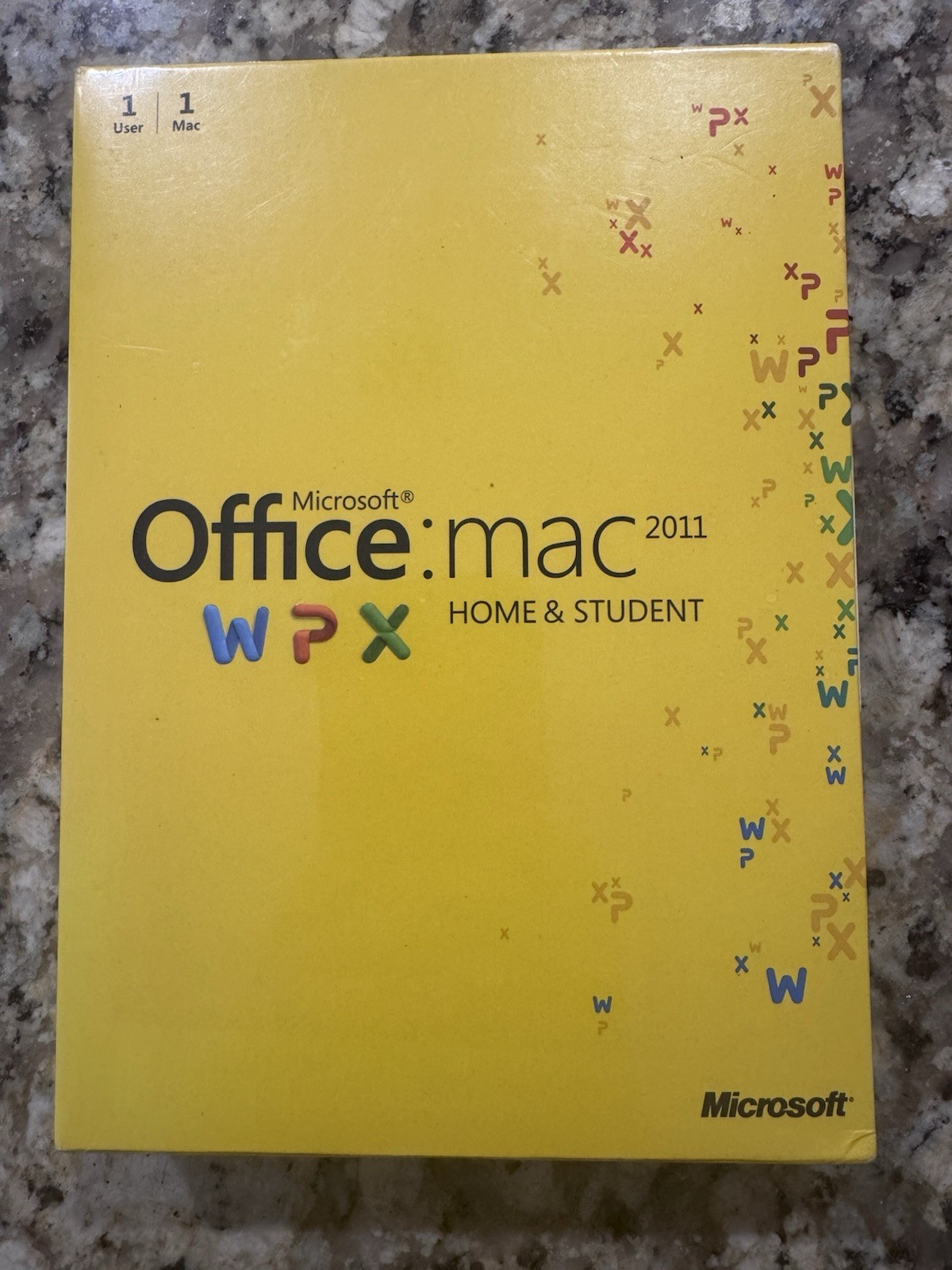 Microsoft Office MAC 2011 WPX Home and Student (Brand New Sealed) 1