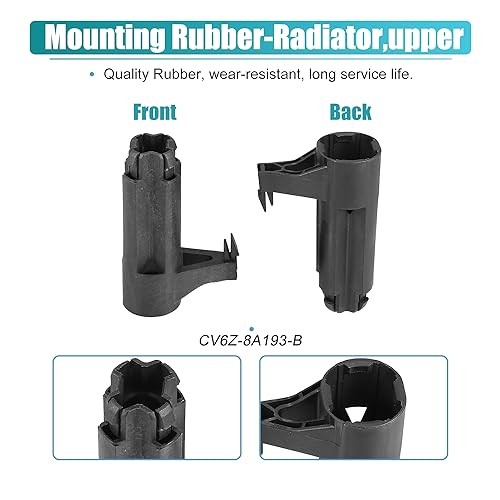 2pcs Upper Radiator Insulator Mount Bracket for Ford Focus 2012-2018 No.CV6Z