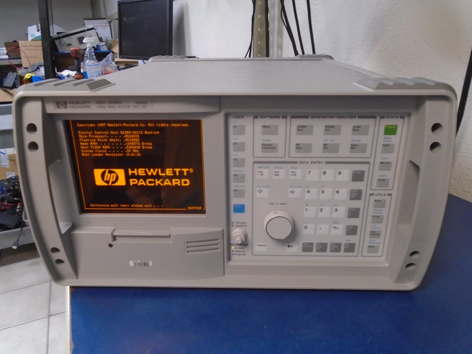 HP Agilent 8935 E6380A CDMA Base Station Test Set Opt 1D5