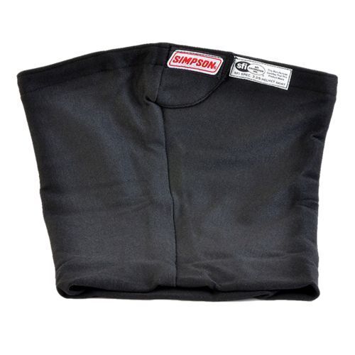 Simpson Safety 23014C CarbonX Helmet Skirt, Larger Helmet Opening - Black NEW