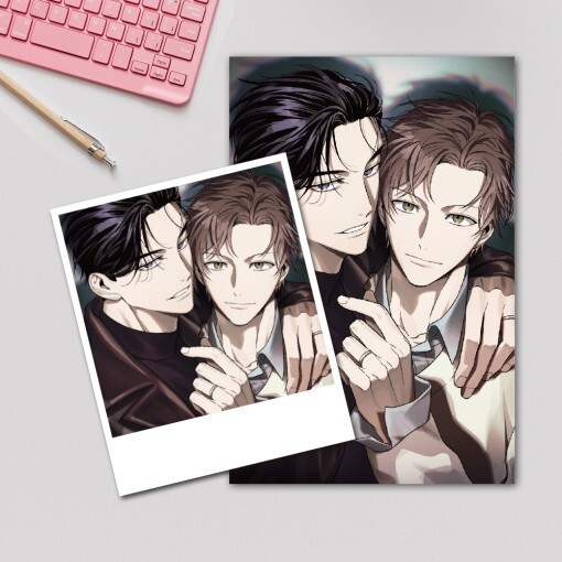 Webtoon MD [ Frenemies : Thicker Than Blood 악우 ] Polaroid + Printed Photo Set