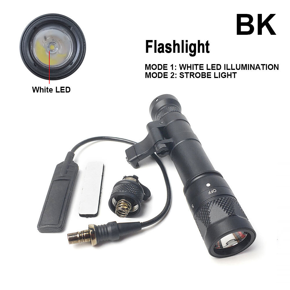 Strobe M640V DF 1200 High Lumen LED Flashlight with Remote Pressure Switch Set