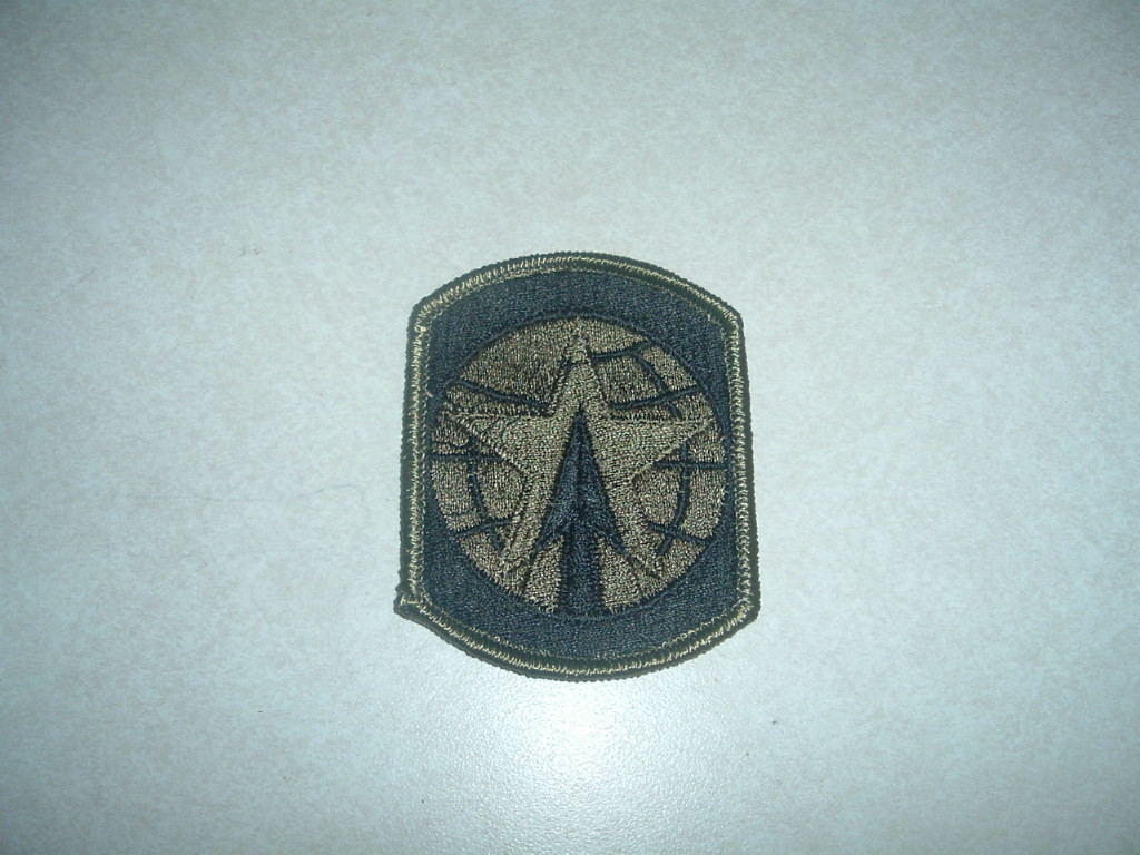 PATCH MILITARY SHOULDER 16TH MILITARY POLICE MP BRIGADE SUBDUED NEW OLD STOCK