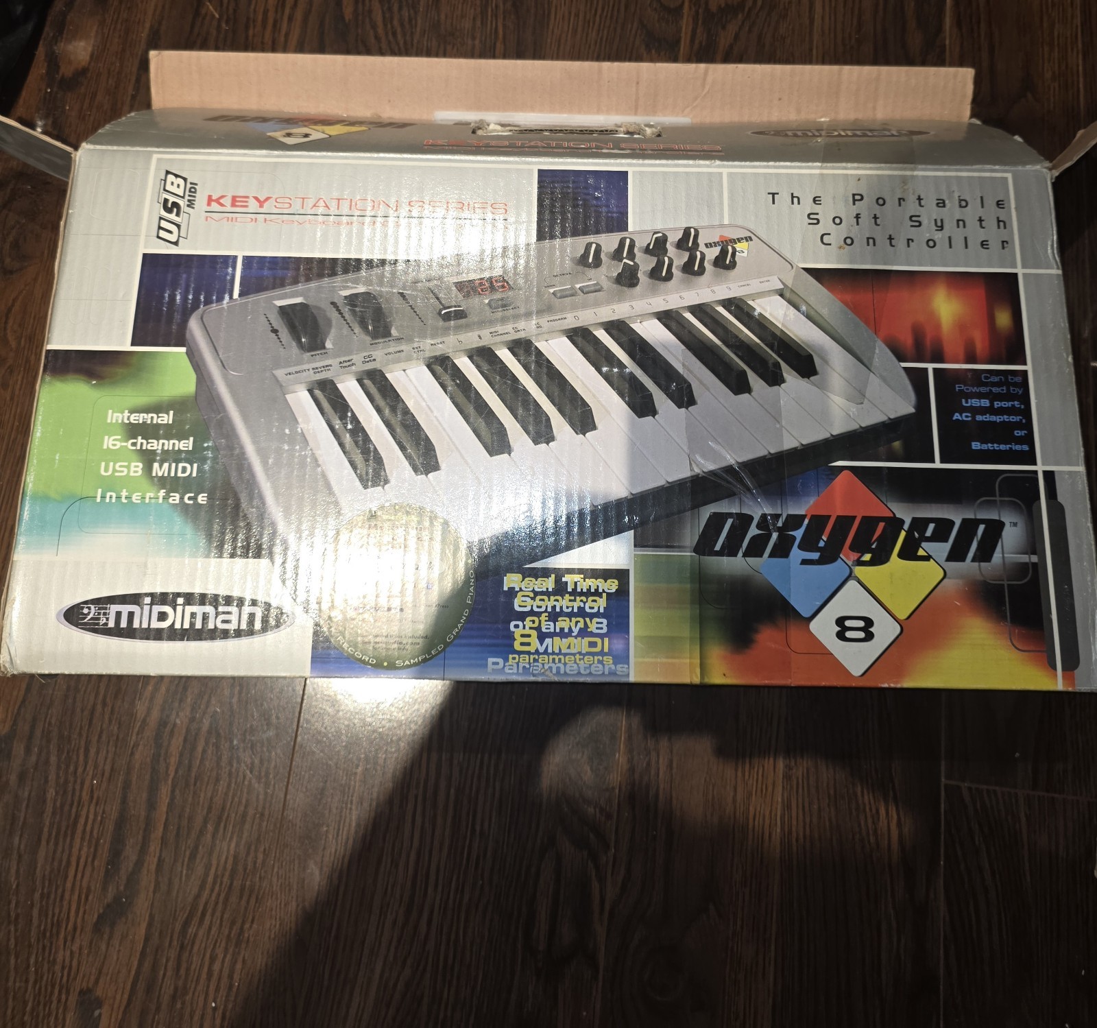 M-Audio Midiman Oxygen 8 25 key Controller MIDI - Keyboard Controller USB