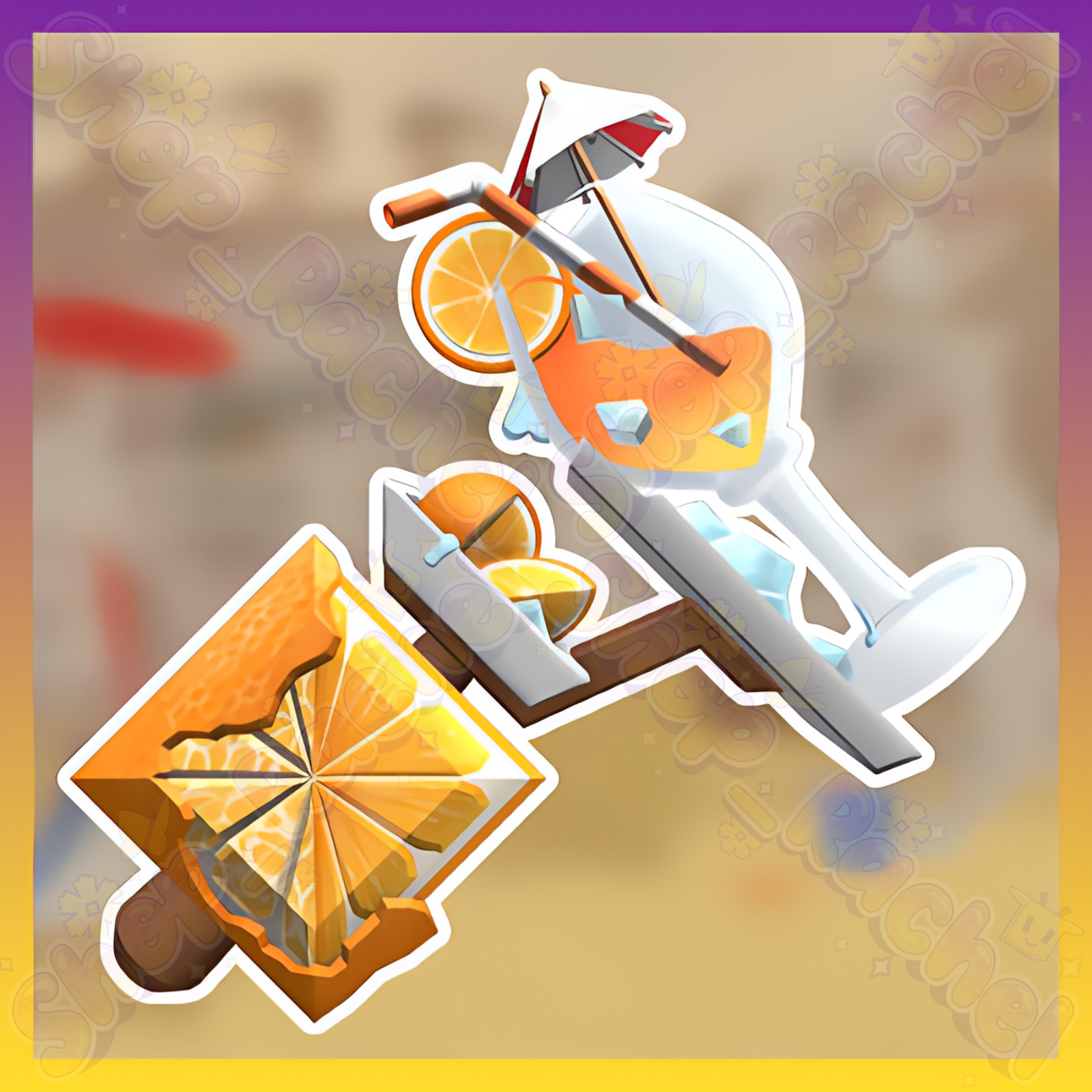 🍊 Orange Mocktail Set - Flee the Facility (FTF) 🍊