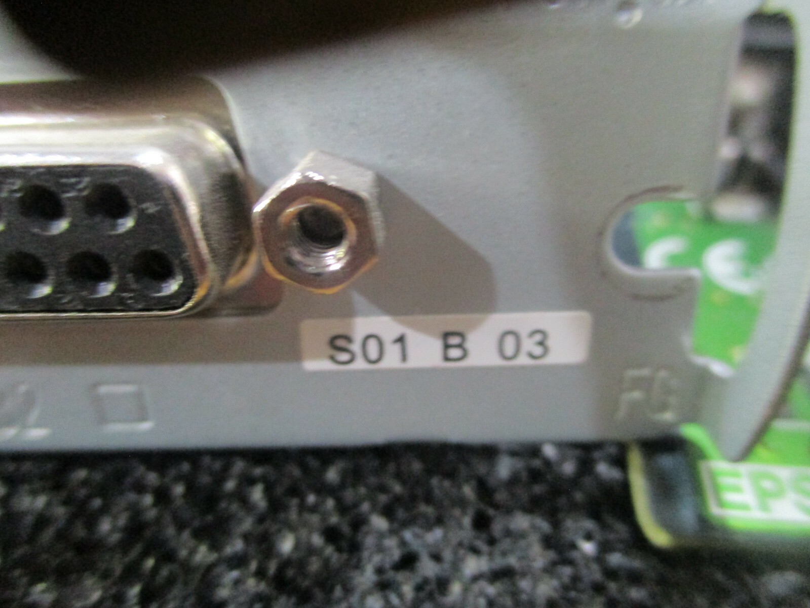 Lot of Epson Model: M111A .  TM-U RS-232 Serial Adapters. S01 B 03.  Qty. 2 <