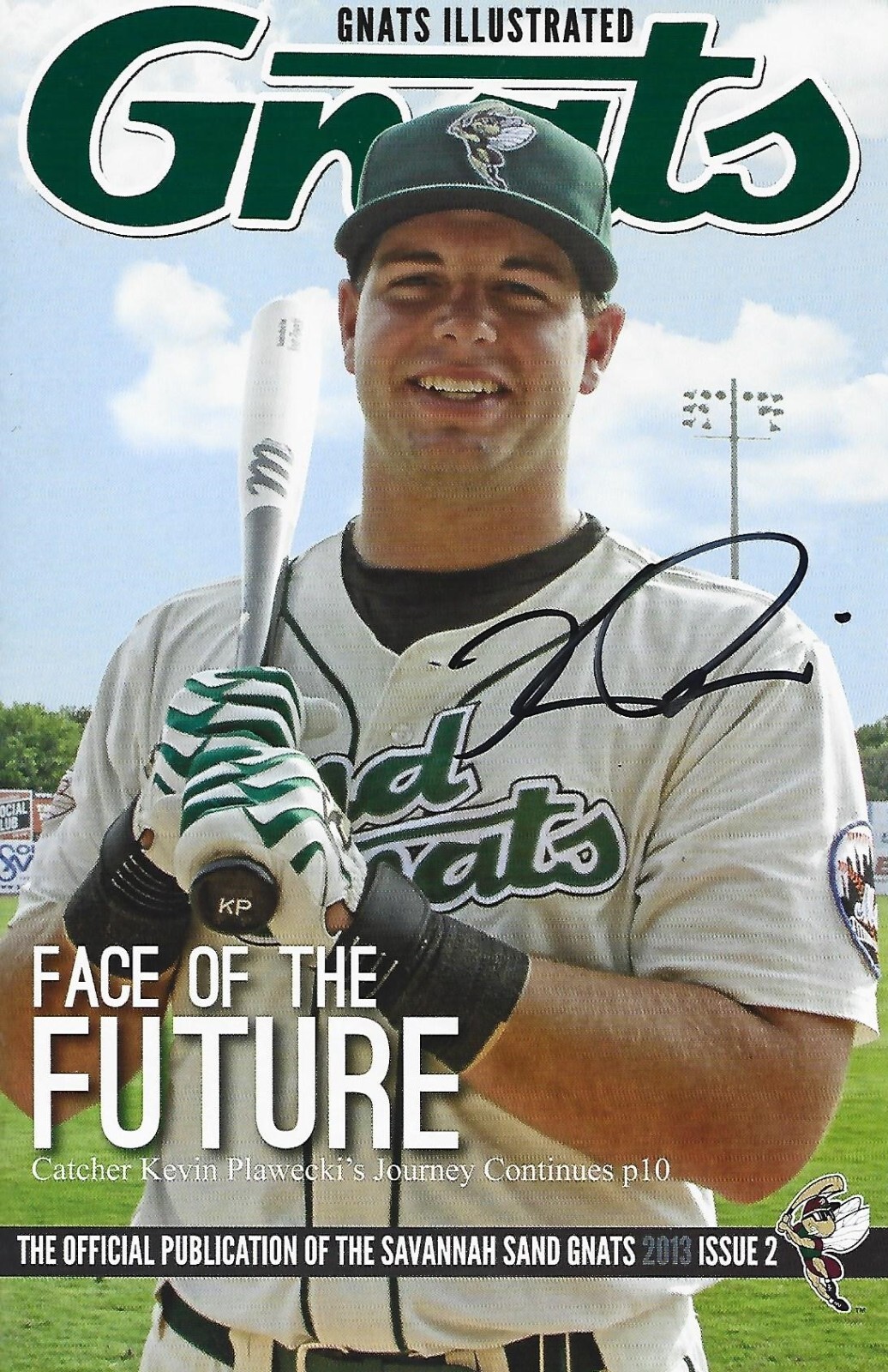 NEW YORK METS KEVIN PLAWECKI SIGNED SAVANNAH SAND GNATS PROGRAM MINORS RED SOX