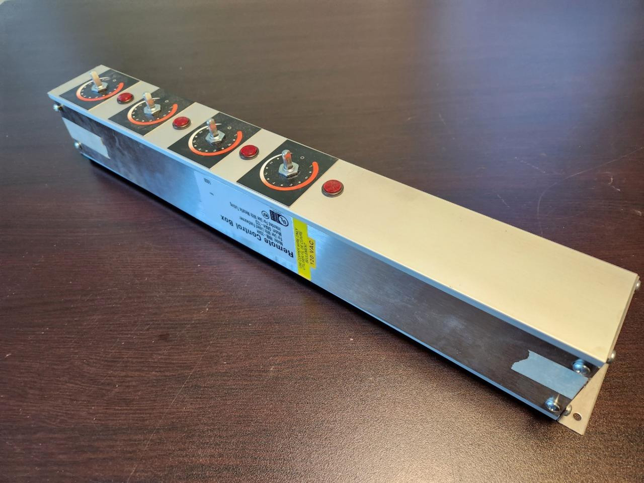 Hatco RMB-20AH  20 Inch Remote Control Box w/ 4 Inch Finite Switches for 120 V