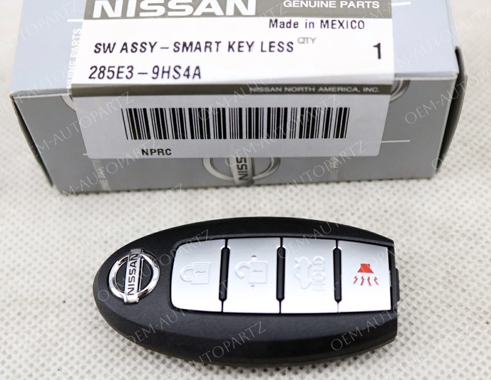 285E3-9HS4A Genuine 2016-2018 Nissan Altima Keyless Entry Transmitter