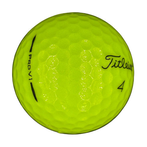 Titleist Pro V1 Yellow 2025/2026 AAAAA Mint 12 Used Golf Balls 5A