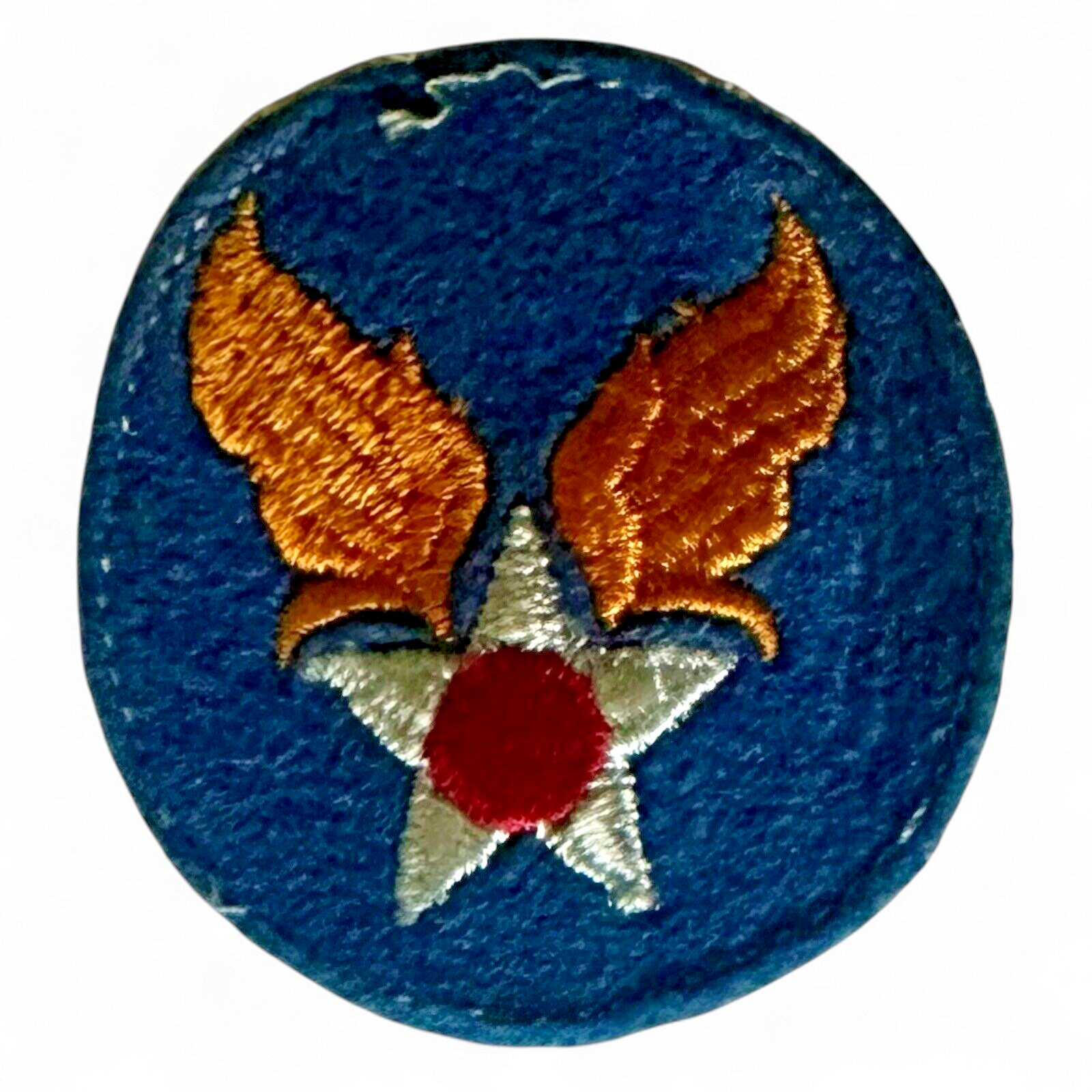 WWII USAAF Army Air Forces SSI Shoulder Patch Wool Embroidered 2.5”