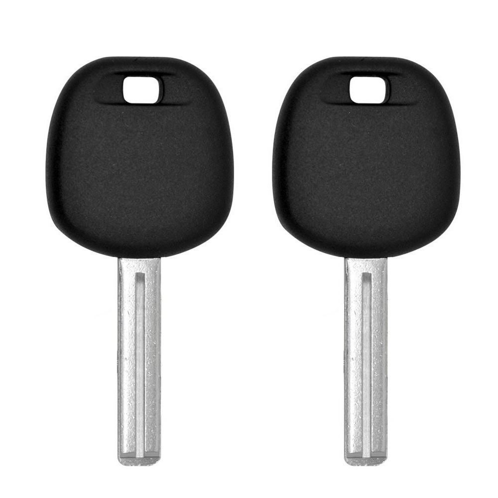 2 New Uncut Blank Transponder key Replacement for Lexus 4C Chip TOY48BT4 Short