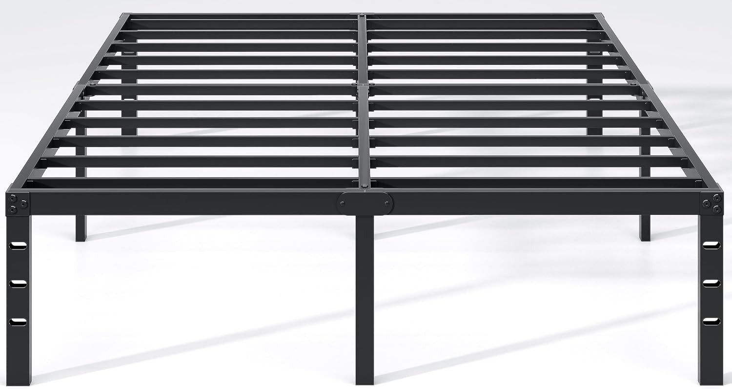 Metal Bed Frame Full Size Bed Frame with Storage Space Heavy Duty Sturdy