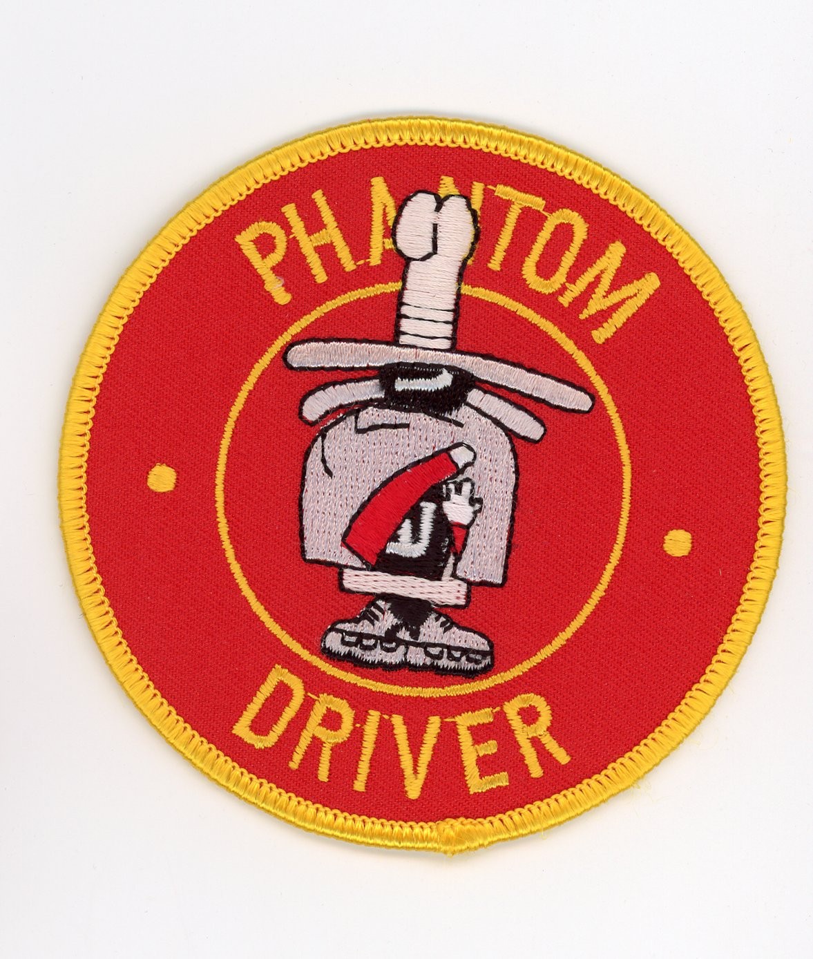 PATCH F-4 PHANTOM USMC PHANTOM DRIVER IRON ON PARCHE