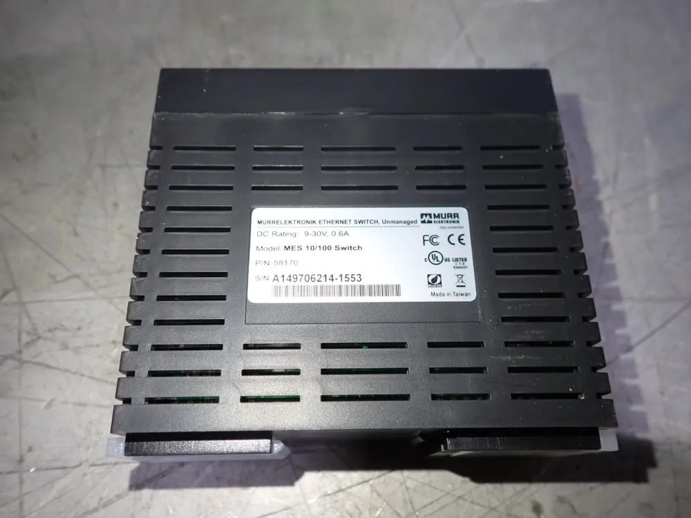 MURRELECTRONIK MES 10/100 SWITCH ETHERNET SWITCH 04200591463