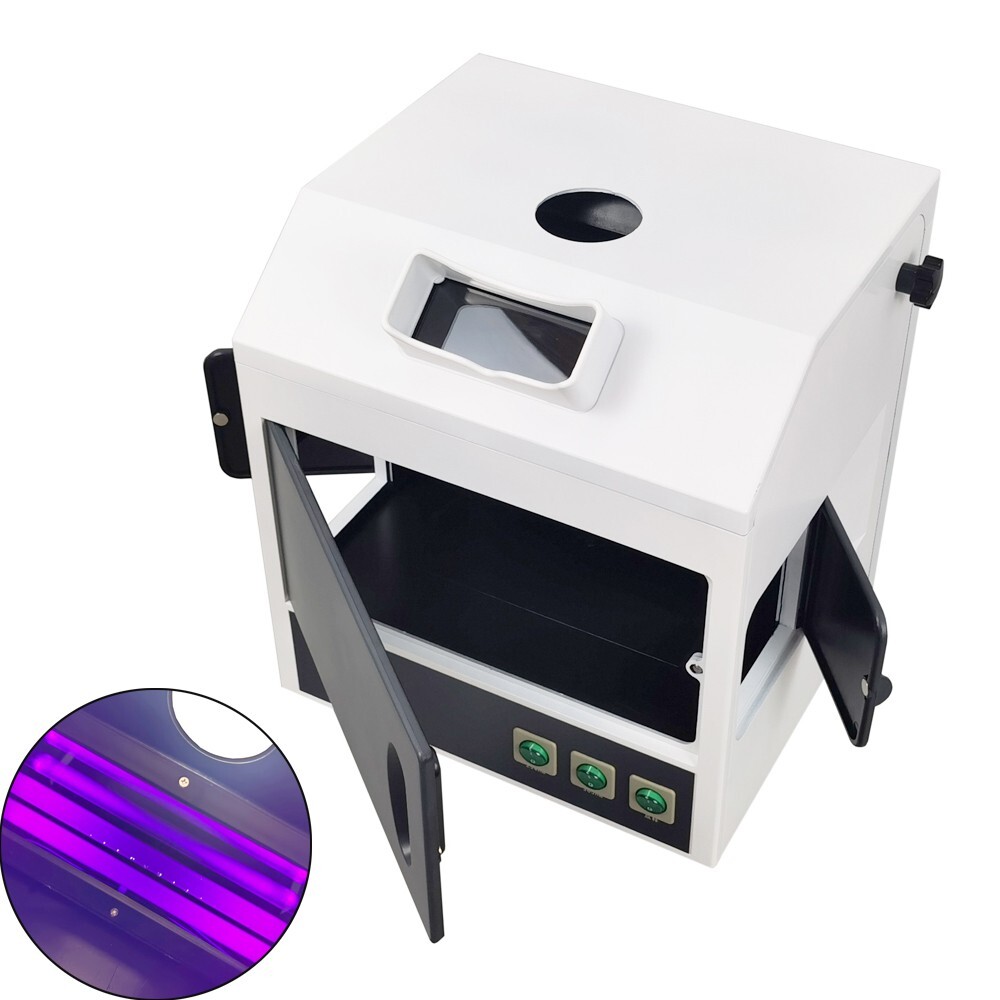 110V 60Hz Lab Dark Box UV Ultraviolet Analysis Tester Fluorescence Detector