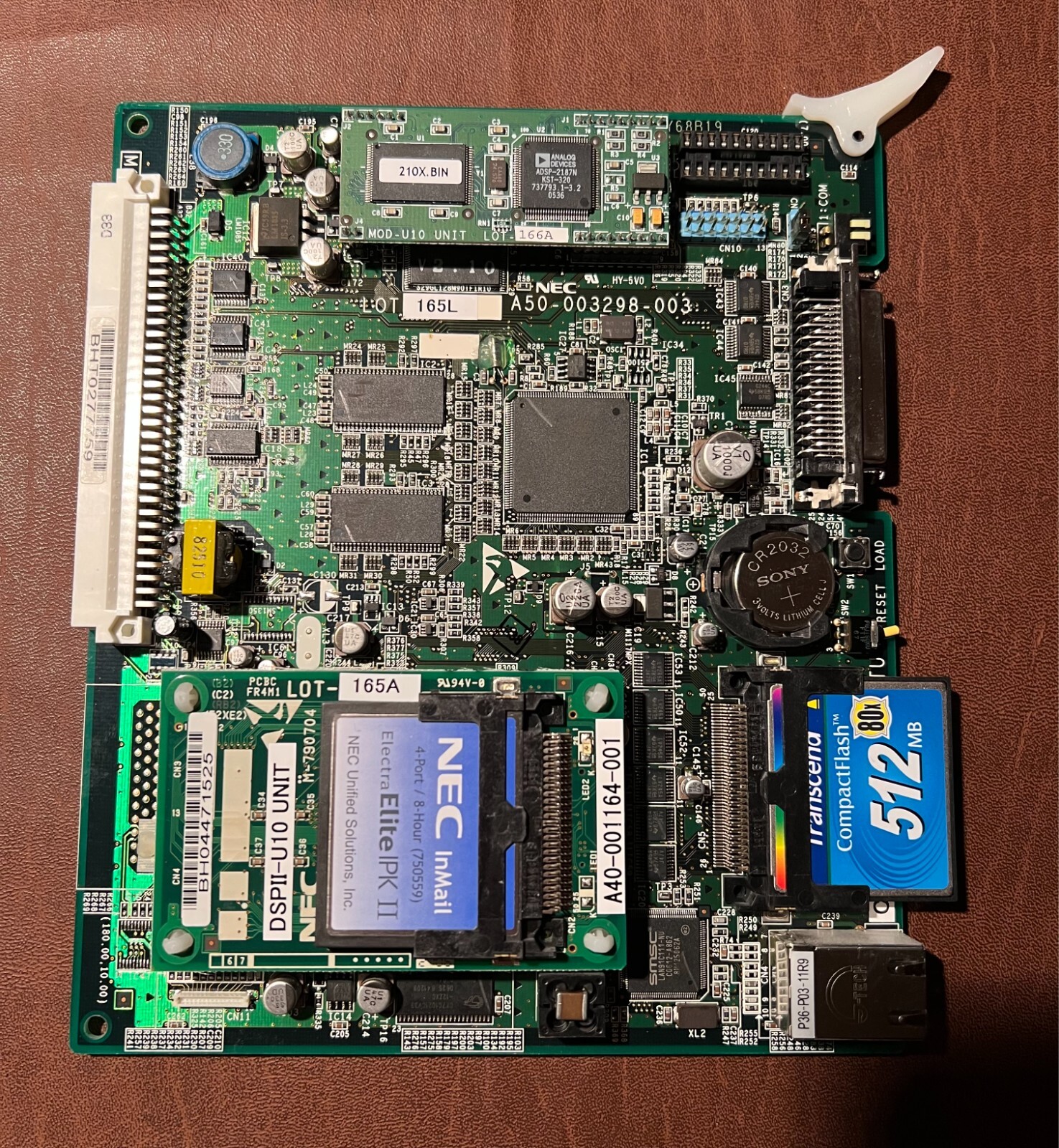 NEC Elite IPK CPUII(100)-U10 ETU CPU Processor Card 750048