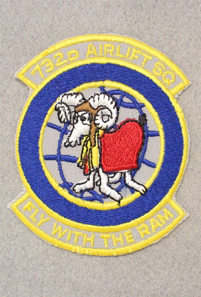 732nd Airlift Squadron - USAF Air Force Patch 2358