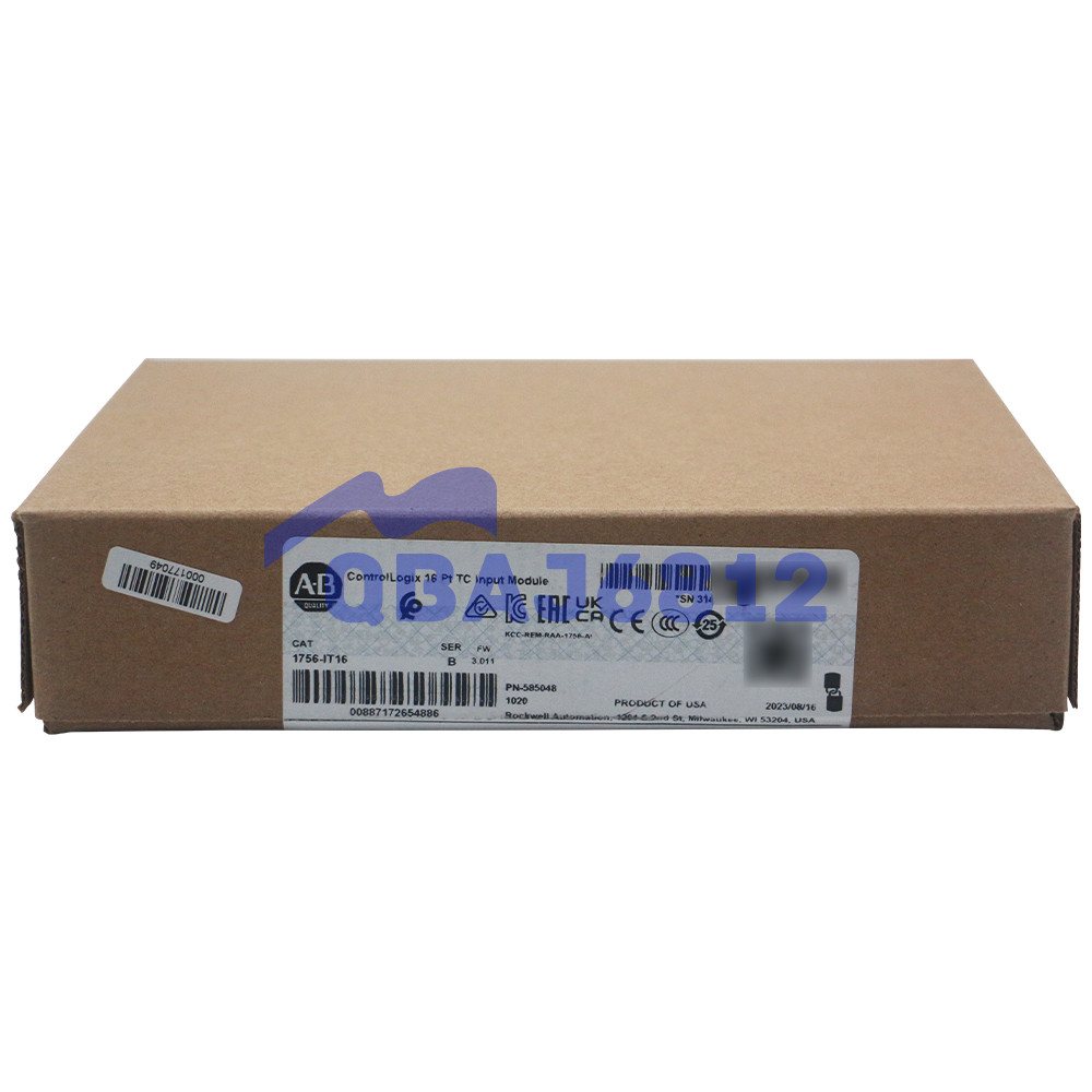 NEW Factory Sealed Allen-Bradley 1756-IT16 ControlLogix Temperature Input Module