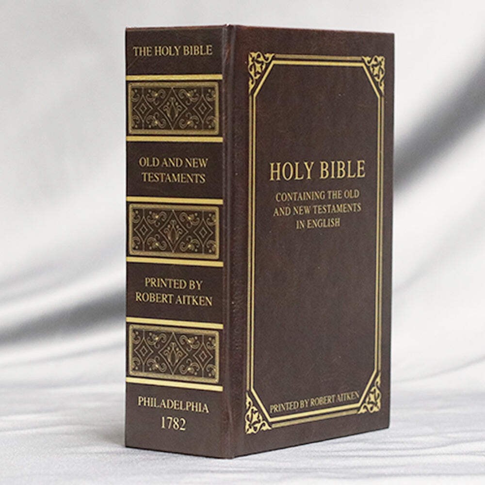 Aitken Bible - 1782 Facsimile Dark Brown Faux Leather