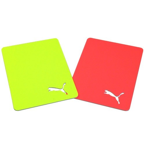 PUMA JAPAN Football Referee Cards Yellow Red Judge Card 053027