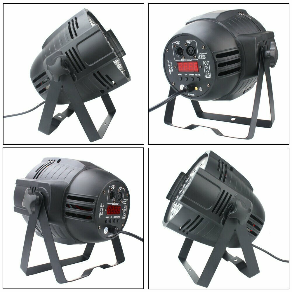 4X 270W 18LED PAR Lights RGBW Stage Light DMX512 DJ Disco Party Club Show Light