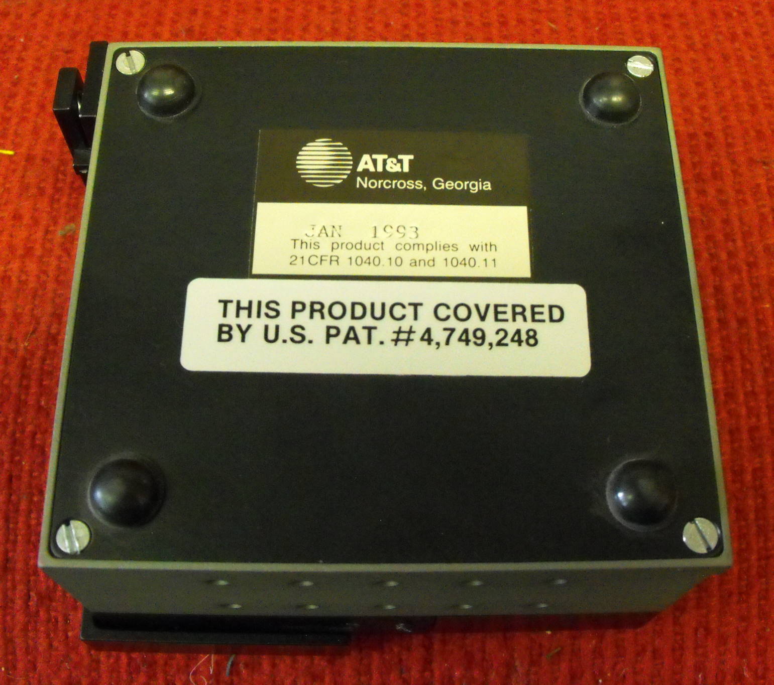 AT & T - Western Elecxtric - Lightguide Systems - Model #10A Injector