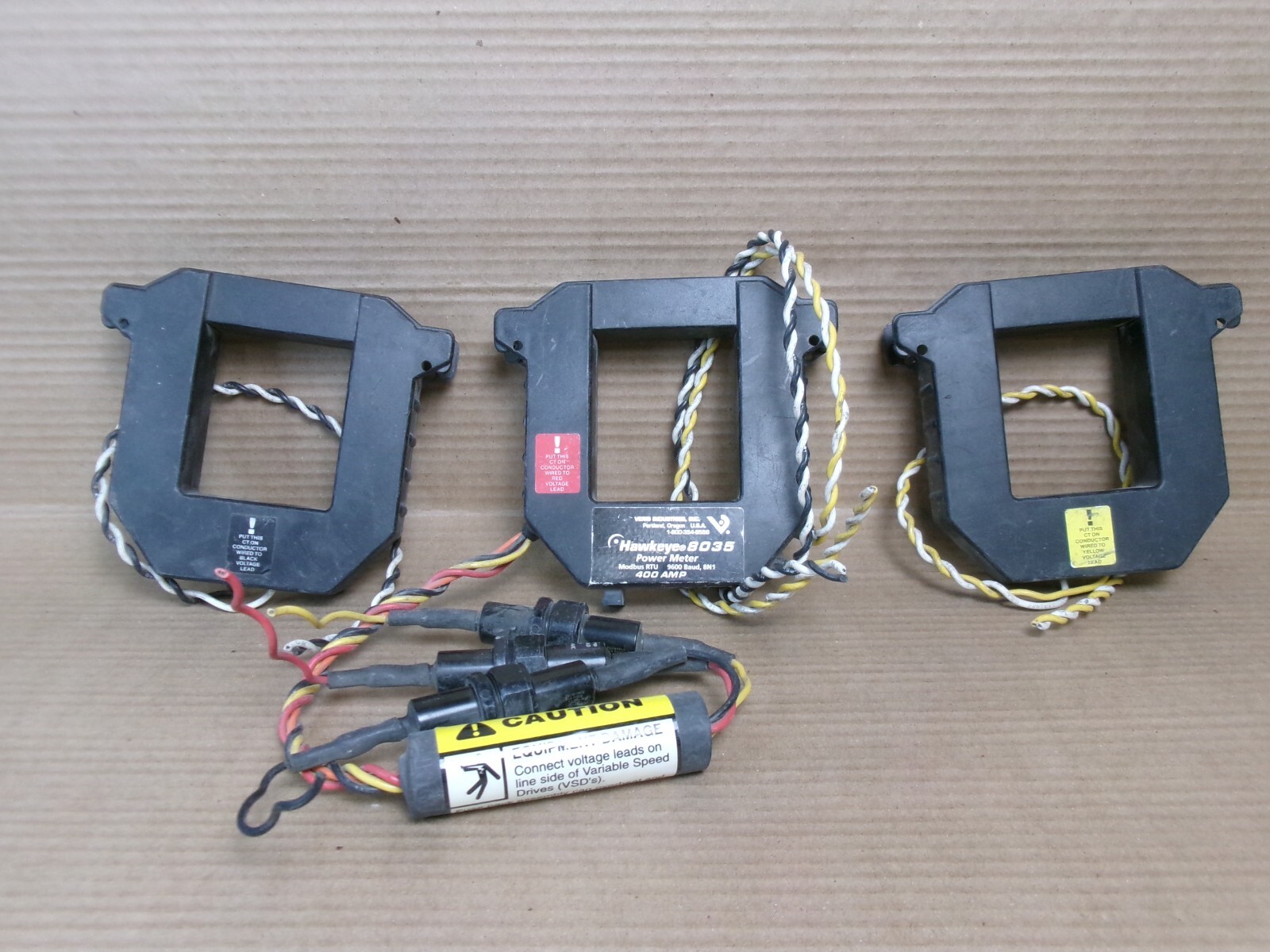 VERIS INDUSTRY INC H8035-0400-3 HAWKEYE 8035 POWER METER 400 AMP