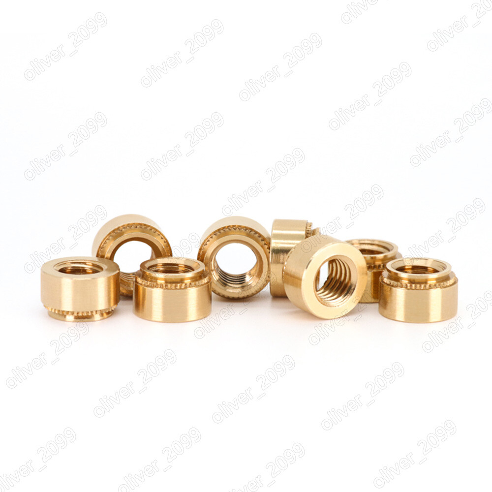 Brass Round Rivet Nuts M2 M2.5 M3 M4 M5 M6 M8