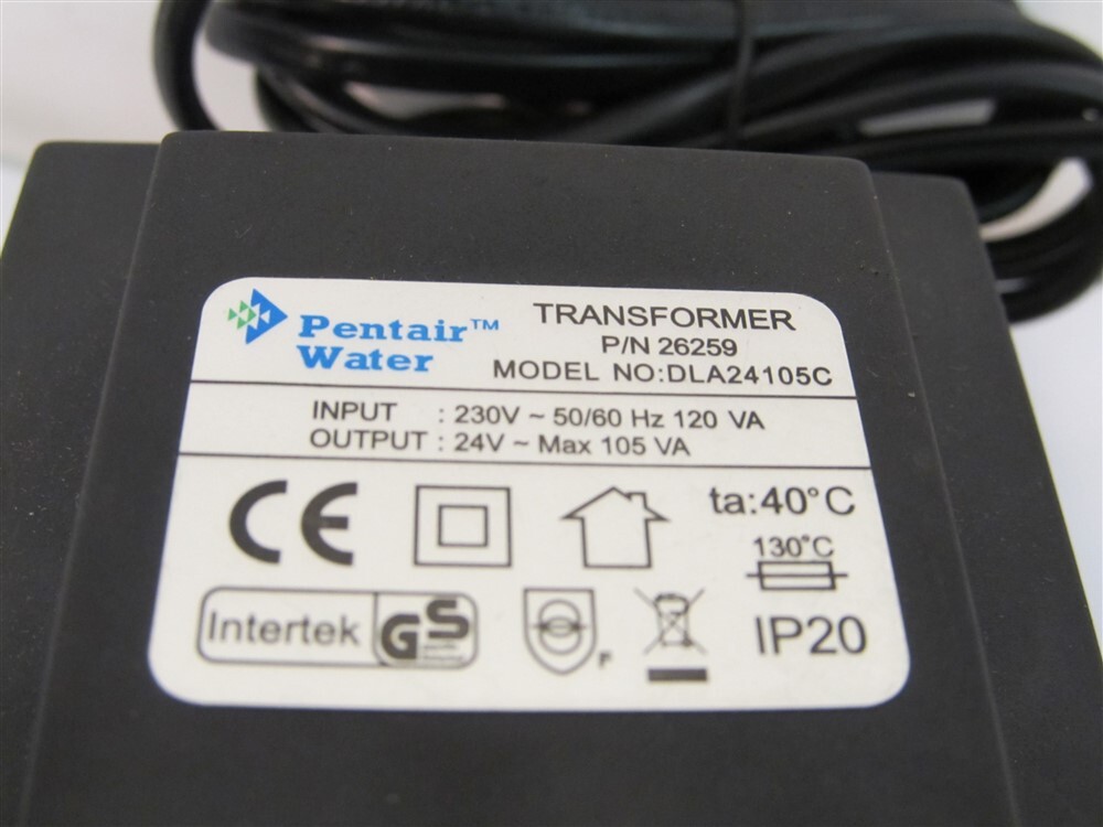 Pentair 26259, Transformer Model No. - DLA24105C